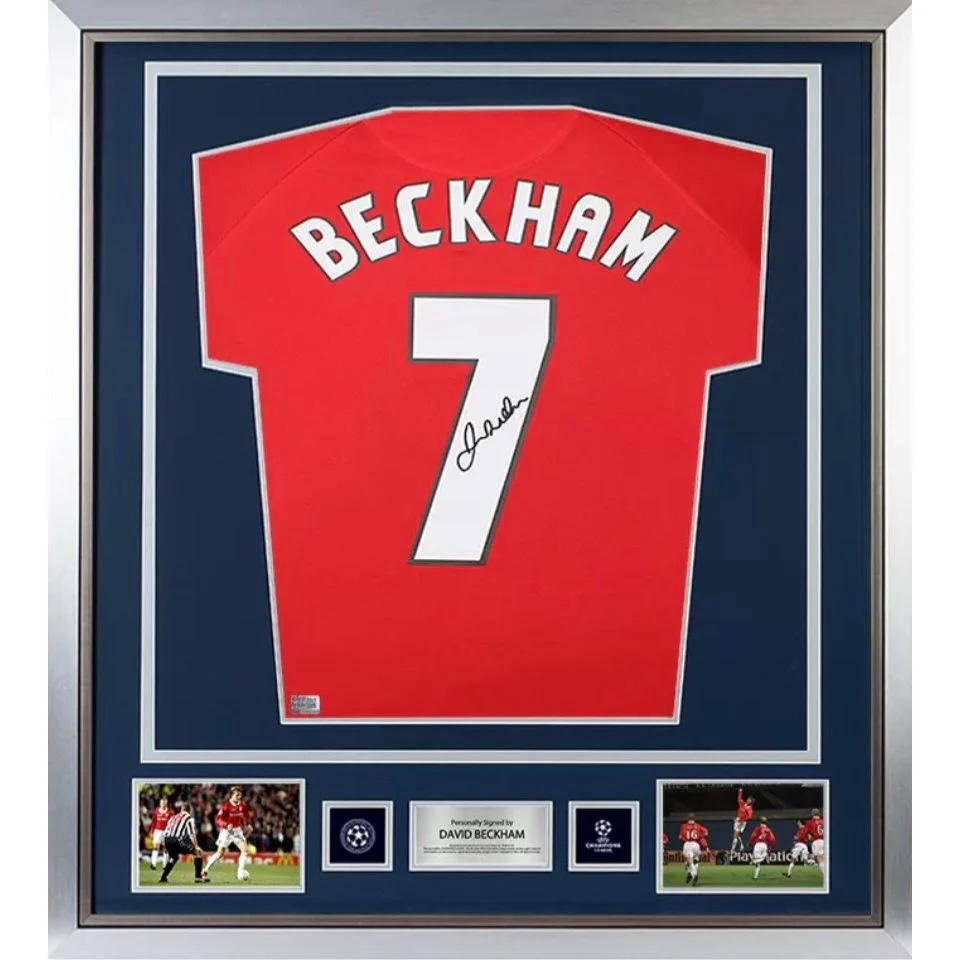 店内販売品= デイビット・ベッカム【直筆サイン入り】マンチェスター
